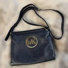 MICHAEL KORS ブラックショルダーバッグ