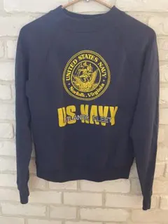 U.S.NAVY トレーナー　スウェット USA製　キッズ　140