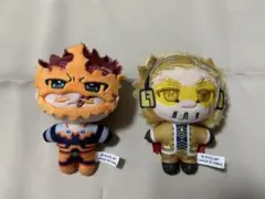 Me%】ヒロアカ ぬいぐるみキーホルダー オールマイト・エンデヴァー