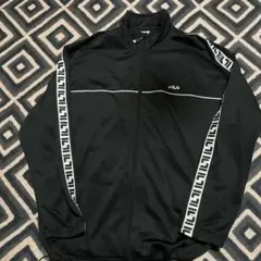 FILA ジップアップジャケット 黒