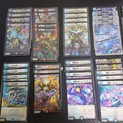 デュエマ引退品 アウトレイジデッキ スリーブ付き - メルカリ