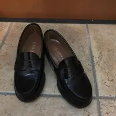 HARUTA ブラック ローファー 日本製　22cm