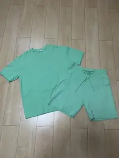 ZARA メンズ　セットアップ　半袖