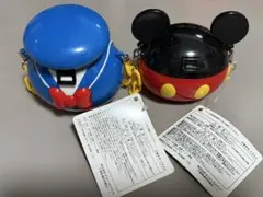 ディズニー　ミニスナックケース　ミッキー　ドナルド　セット