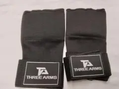 THREE ARMS バンテージ ボクシング ブラック Mサイズ