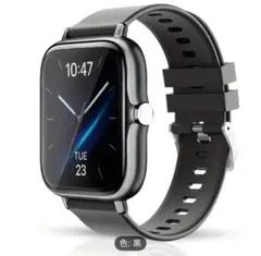 スマートウォッチ 本体 黒 1.49インチ
