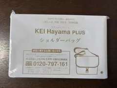 大人のおしゃれ手帖 3月号付録　KEI Hayama PLUS ショルダーバッグ