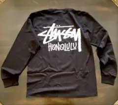 黒M stussy tokyo L/S Tee 東京 ロンT - メルカリ