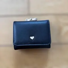 極美品 未使用品 アンテプリマ スプマンテ 三つ折り財布 がま口 ドット