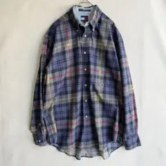 激レア 90s USA製 マックレガー 6ボタン チェック シャツ ヴィンテージ 