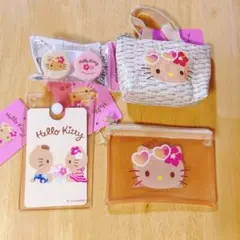 日焼けキティ 4点セット セリア キャンドゥ ダイソー