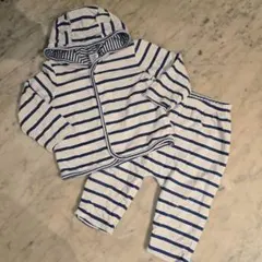 GAP ベビー ルームウェア 上下セット リバーシブル 6-12M クマ耳