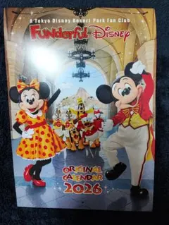 東京ディズニーリゾート Funderful Disney 2026 カレンダー