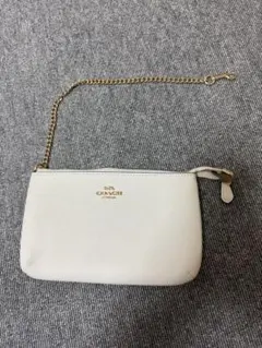COACHコーチ ☆チェーン付き パスケース コインケース 小物入れ ★カード