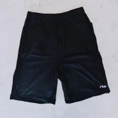 FILA フィラ ハーフパンツ L 黒 スポーツ ジャージ ランニング メンズのサムネイル