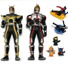 仮面ライダーファイズ BIG カイザ 戦隊ヒーロー ソフビ すくい人形