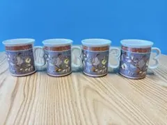 【未使用箱付】NARUMI ボーンチャイナ カップ 4客 金彩 ヴィンテージ