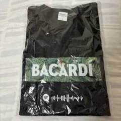 【新品】Bacardi ロゴ Tシャツ 黒　Lサイズ