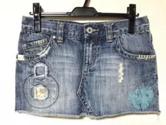 美品【ROXY】 ロキシー デニムミニスカート デニムスカート