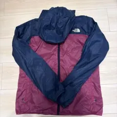THE NORTH FACE ウインドブレーカー S ネイビー/ワインレッド
