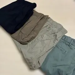 メンズ ハーフパンツ 4枚セット タグなし未使用3枚と中古1枚