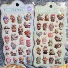 【新品未使用 匿名発送】ラブブBONBON DROPシール 2枚セット