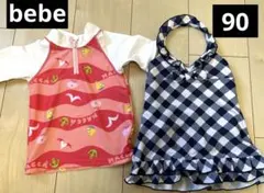 ベビー水着セット ラッシュガードまとめ売り　90 女の子　夏