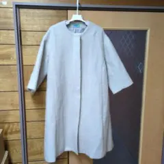 お値引き中 45r*pm 春 Cottonニットコート。 - メルカリ
