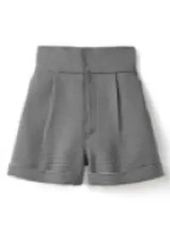 千鳥柄ハイウエストショートパンツ[tu230]