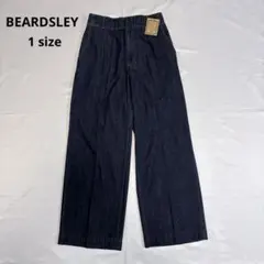 【新品】BEARDSLEY ビアズリー　デニムスラック　ワイドパンツ　Mサイズのサムネイル