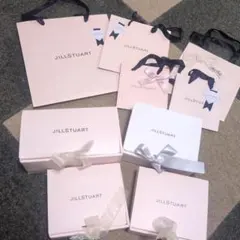 JILLSTUART ショップ袋 ギフトボックス セット　まとめ売り