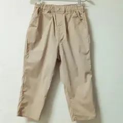 BeBe　ベージュ パンツ ウエストゴム　150のサムネイル
