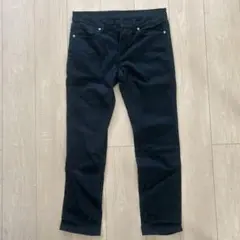 GU スリムフィット ブラックデニム　31インチ