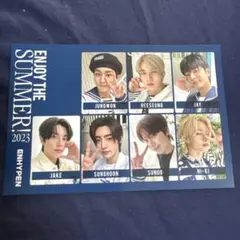 会報 ファンクラブ特典 ポストカード ENHYPEN Summer 2023