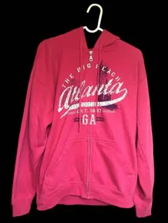 パーカー ピンク