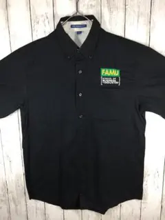 PORT AUTHORITY 長袖ワークシャツ　USA古着＊Mサイズ J-7-7