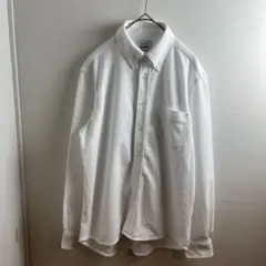 GLOBAL WORK グローバルワーク メンズ ボタンダウン シャツ 白 S