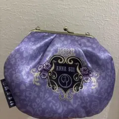 美品　ANNASUI アナスイ　鶴屋吉信　コラボがま口ポーチ　WEB限定のサムネイル