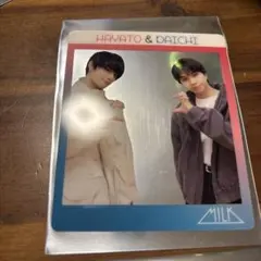 M!LK ちゃのざき　佐野勇斗　塩崎太智　フレームカード