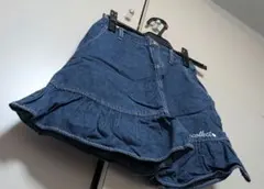 デニムフリルスカート