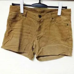 gu＊コーデュロイショートパンツ