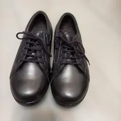 【美品】Bon Step ボンステップ コンフォート 茶色レザー 22.5cmのサムネイル
