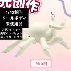 ハ*可様 次元恋 ドールボディ 蜘蛛体 毛豆体 未使用品 肉球ハンド 