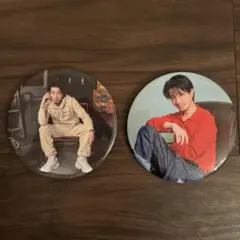 WHITE JAM GASHIMA缶バッチ2個セット