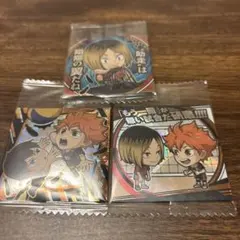 日向翔陽 影山　研磨　ハイキューウエハースシール