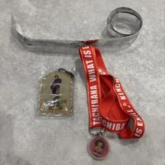 WHAT IS EXILE KENCHI クリアチャーム/縁日ストラップ/銀テ