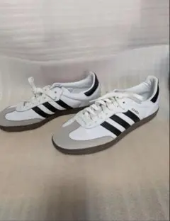 ★超美品★adidas Samba OG 25.5cm ホワイト/ブラック