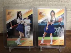 2025 BBM fusion鈴木愛理 始球式カード通常、シークレット2枚セット