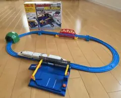 【トミカ連動】N700系駅前パーキングセット（箱あり・情景パーツ完備）