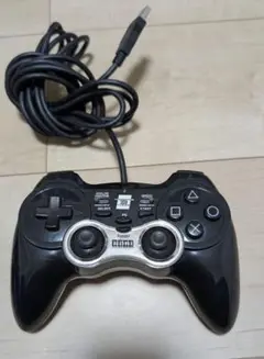 PS3 有線コントローラー 黒 ホリパッド